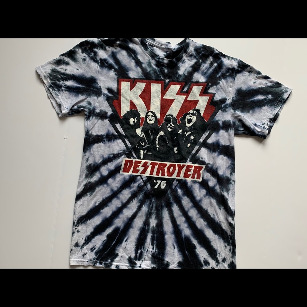 Kiss Destroyer ‘76 tie dye T-Shirt